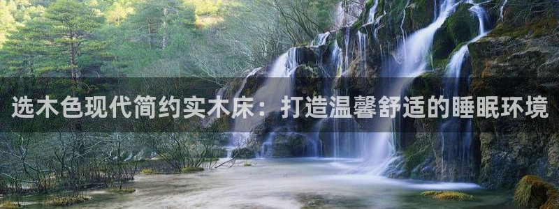 杏宇app怎樣申請(qǐng)退款：選木色現(xiàn)代簡(jiǎn)約實(shí)木床：打造溫馨舒適的